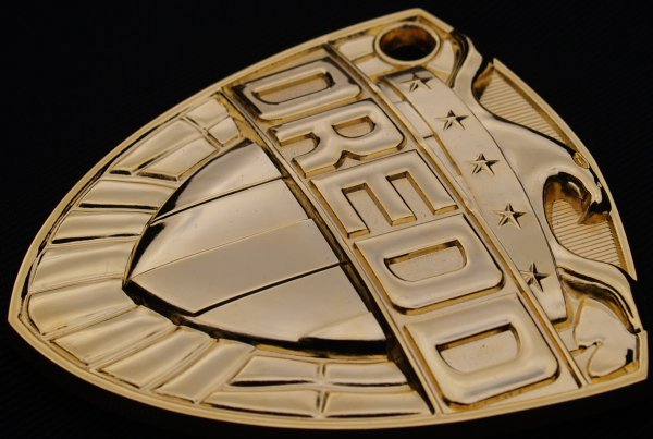 Judge Dredd badge